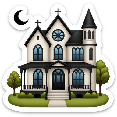 southern gothic sticker