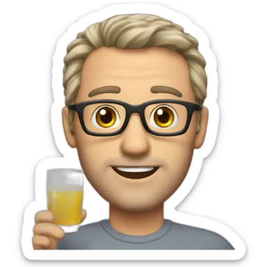 Paul Dobson but he’s had a few drinks sticker