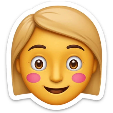 Create a bold, cartoon-style emoji with a transparent background, readable at small sizes (32×32 px). Represent the Hyderabadi phrase ‘Kya hua free hore?’ with a cheeky, mischievous expression. Use bright colors, simple shapes, and a fun, expressive style suitable for YouTube membership. sticker