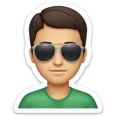 Lunettes de soleil brésilien  sticker