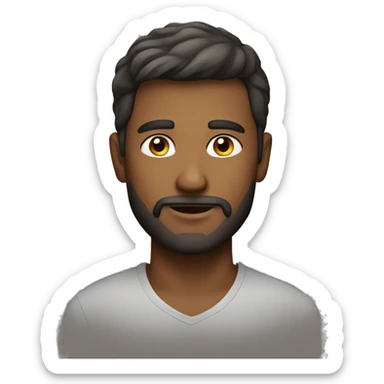 handsome man masculine  sticker