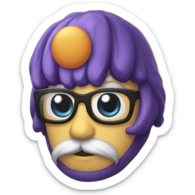 Baggy le clow sticker