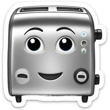 Brave little toaster  sticker