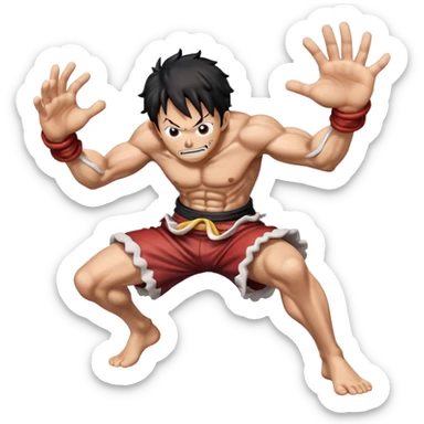 Luffy gear5 sticker