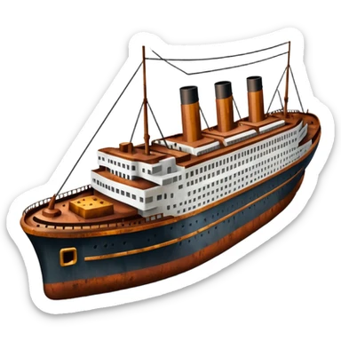 Make the Titanic sticker