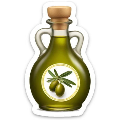 olive oil sticker