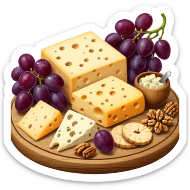Cheeseboard sticker