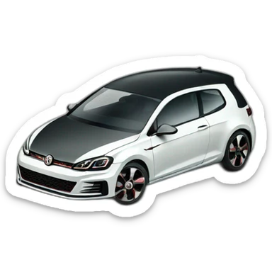Golf gti sticker