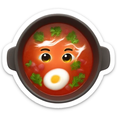 Borscht soup sticker
