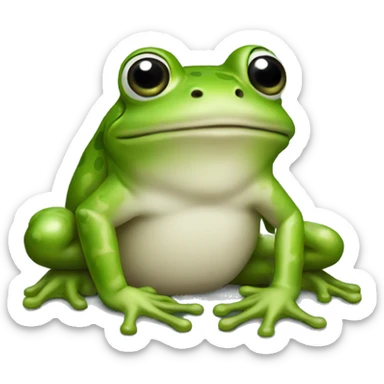 Frog  sticker