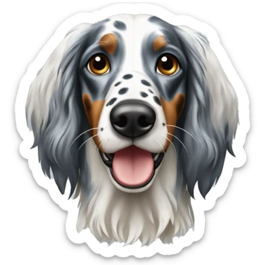 english setter sticker