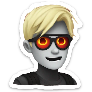 dave strider from homestuck sticker