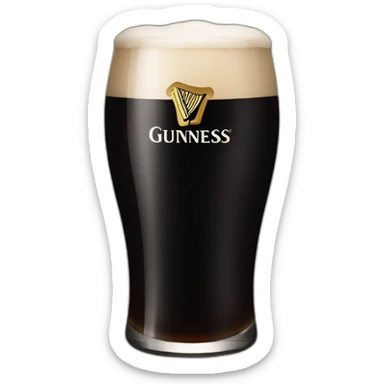 guinness sticker