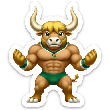 University of South Florida Bulls sticker
