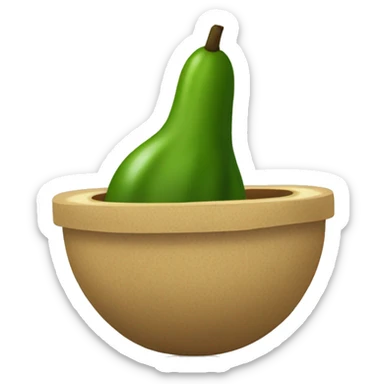 Aguacate  muy potaxie  sticker