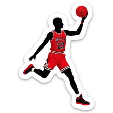 Jordan logo sticker