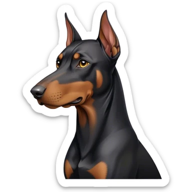 doberman sticker