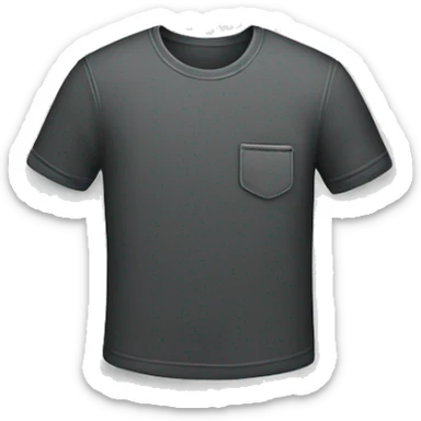 tshirt with a magnet sticker