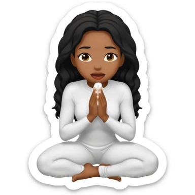 A thick, veiny BBC stretches a sexy black BBW’s plump lips wide. She’s on her knees, cheeks hollow, drooling as she deepthroats. He explodes—hot cum floods her mouth, spilling in thick white ropes down her chin and dripping onto her pale, heaving tits
 sticker