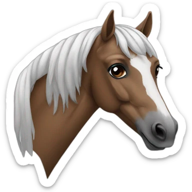 Arabic horse sticker