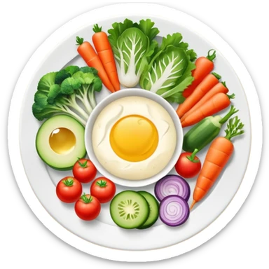 Balance meal sticker