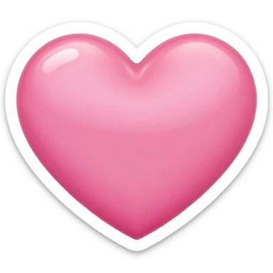Heart pinky sticker