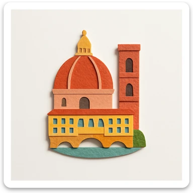 florence, italy sticker