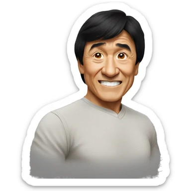 Jackie Chan sticker
