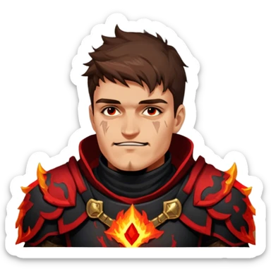 Volcanic Warlock sticker