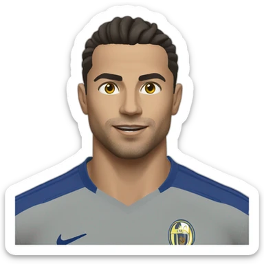 ronaldo el nasr sticker