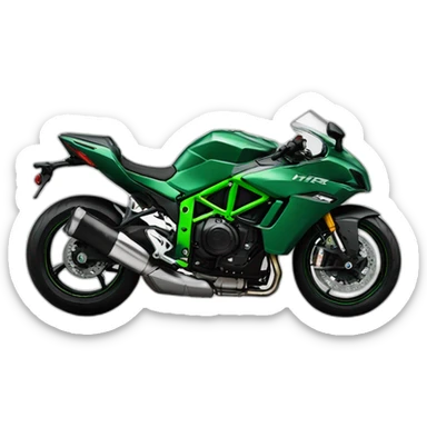 Ninja h2r  sticker
