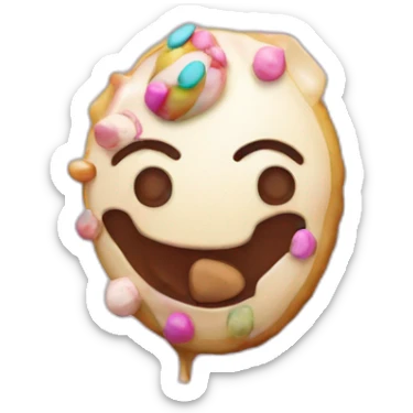 Bonbon qui pleure sticker