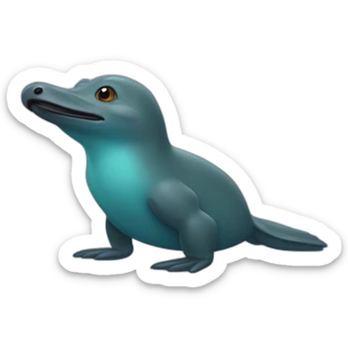 Platypus sticker