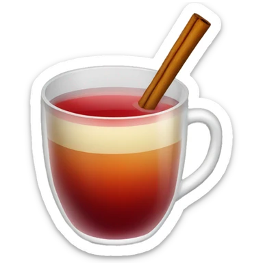Hot wine punch  sticker