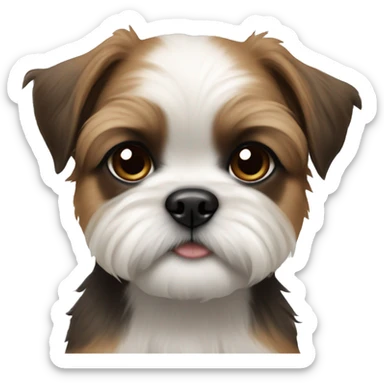 Shin tzu puppy  sticker