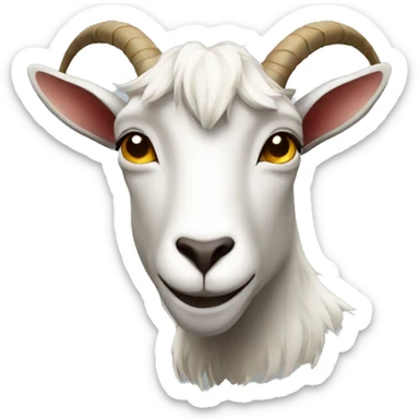 cool goat sticker