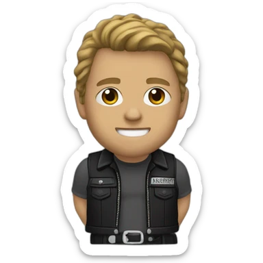 sons of anarchy sticker