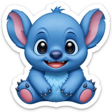 Stitch mignon  sticker