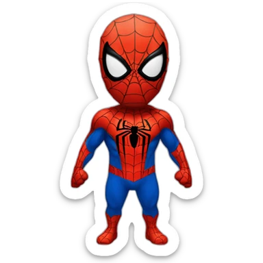 spiderman qui leve le pouce sticker