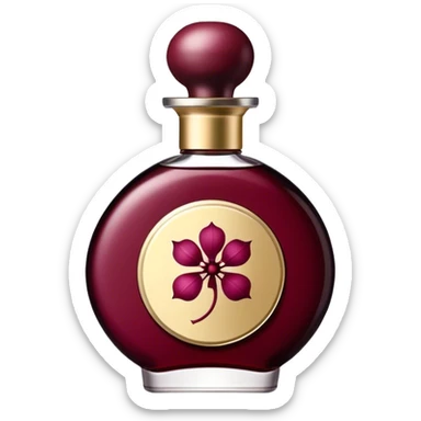  opium parfume Burgundy sticker