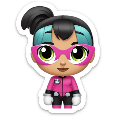 Powerpuff girls cartoon network sticker