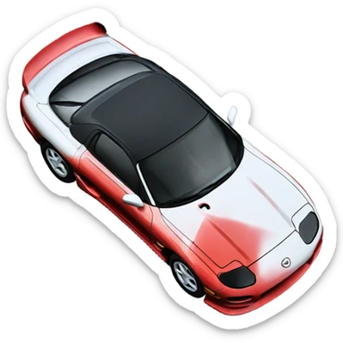 Mazda rx7 fd32 1998  sticker