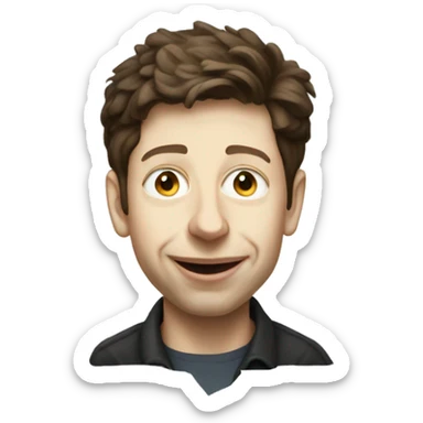 sam altman with the nobel price sticker