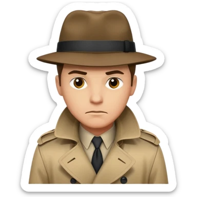 detective  sticker