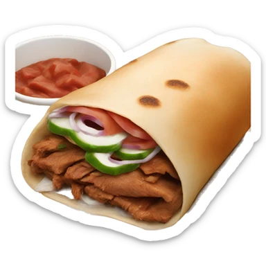 doner is talk sticker