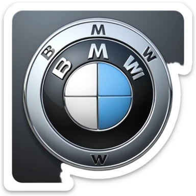 Бмв значок sticker