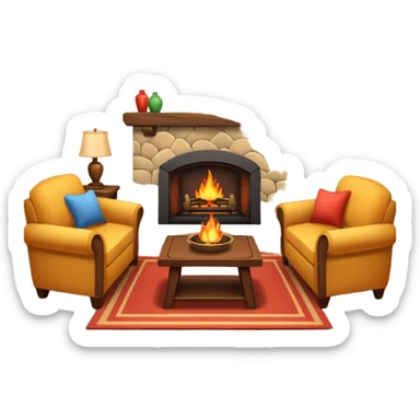 living room sticker