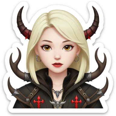 zoey kpop demon hunters movie sticker