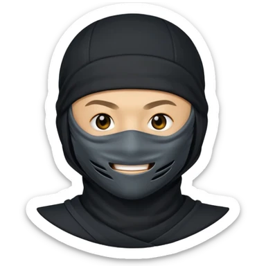 😍🥷🏻 sticker