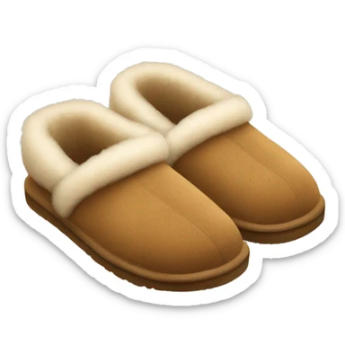 UGG slippers  sticker